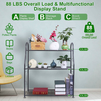 3-Tier Plant Stand Shelf Display Rack DailySale