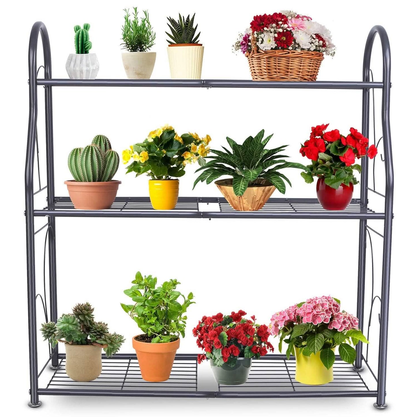 3-Tier Plant Stand Shelf Display Rack DailySale