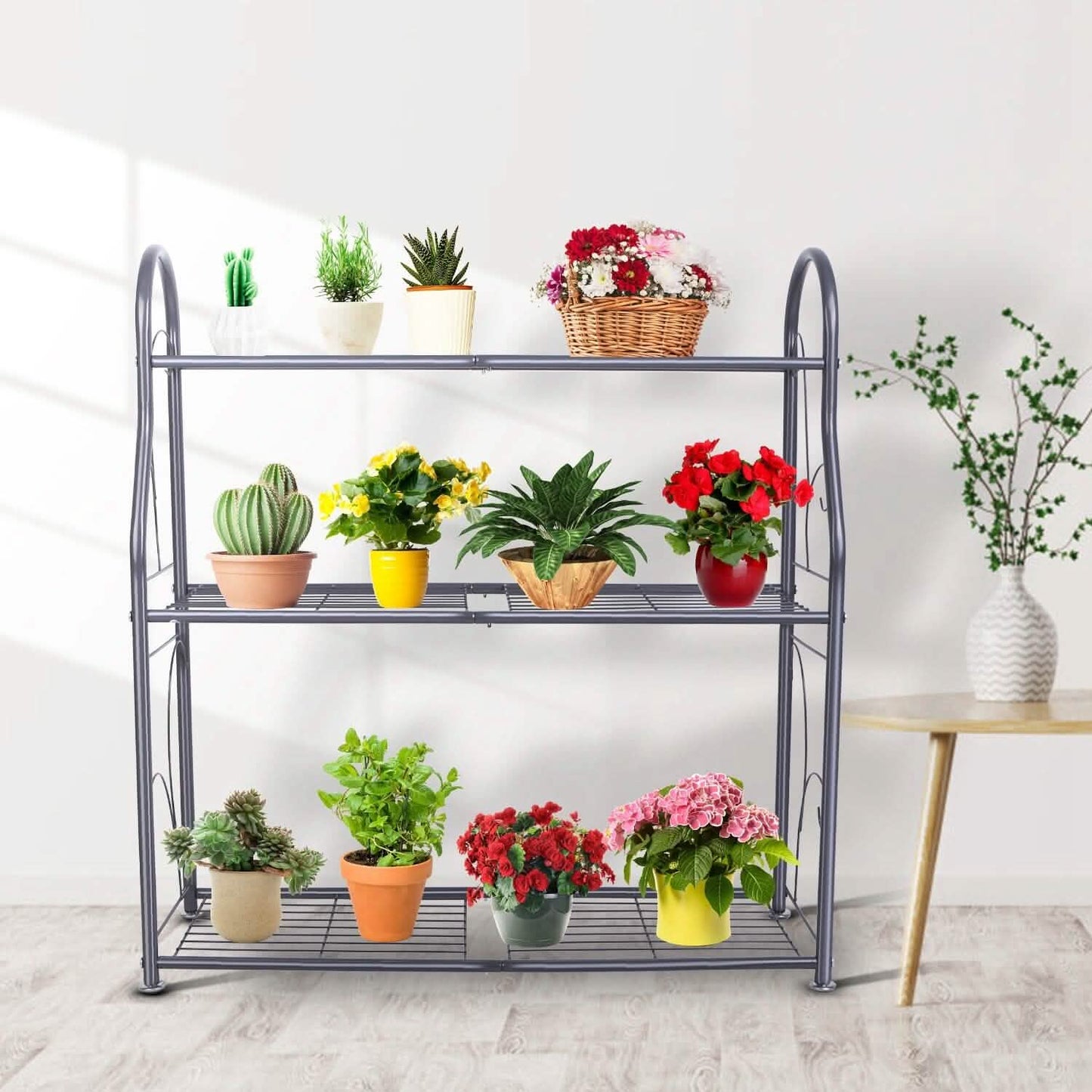 3-Tier Plant Stand Shelf Display Rack DailySale