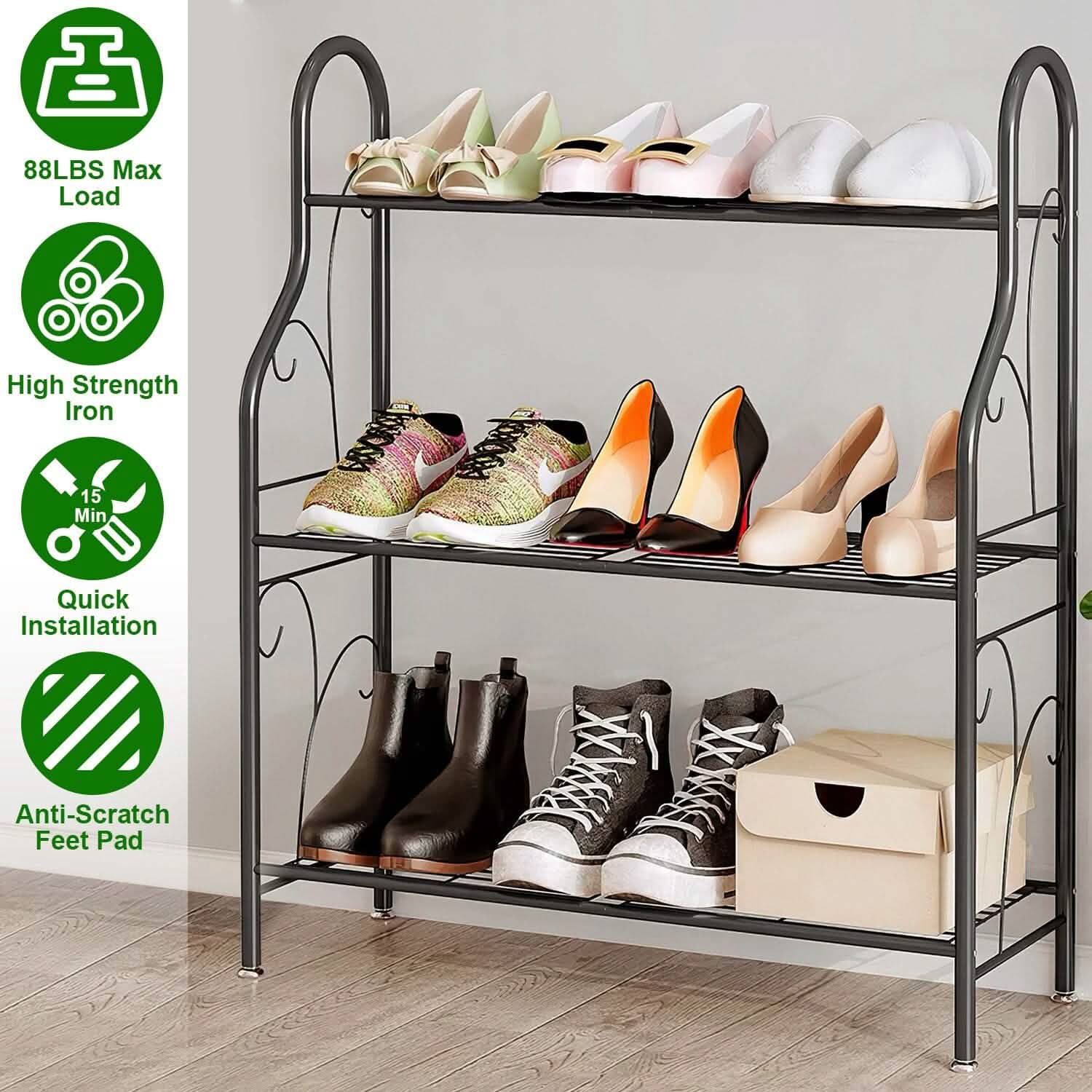 3-Tier Plant Stand Shelf Display Rack DailySale