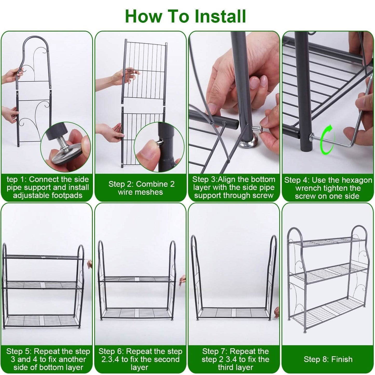 3-Tier Plant Stand Shelf Display Rack DailySale