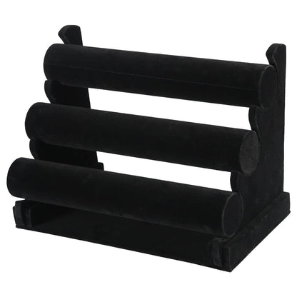 3-Tier Velvet Jewelry Stand DailySale