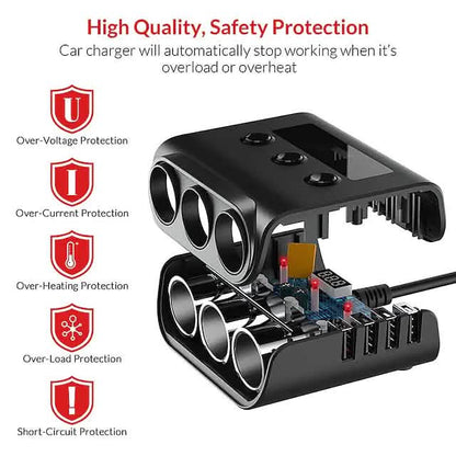 3-Way Car Plug Charger Adapter DailySale
