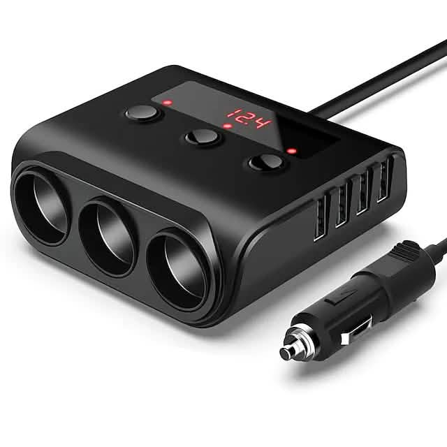 3-Way Car Plug Charger Adapter DailySale