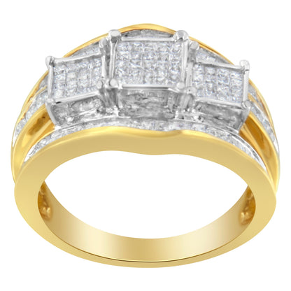 10KT Two-Toned Gold Diamond Ring (1 cttw, H-I Color, SI1-SI2 Clarity) Bids.com