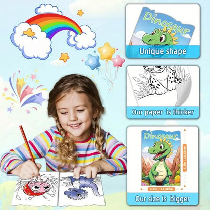 30-Pack: Children's Mini Coloring Book Set DailySale