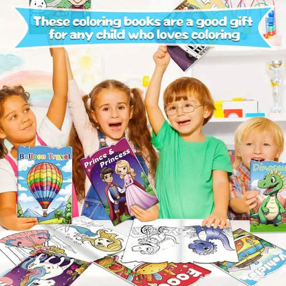 30-Pack: Children's Mini Coloring Book Set DailySale