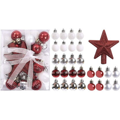 30-Piece: Christmas Balls Ornaments for Xmas Tree DailySale