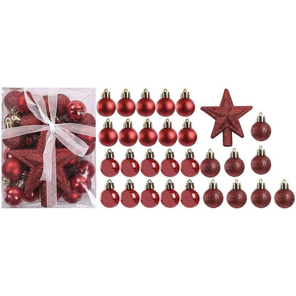 30-Piece: Christmas Balls Ornaments for Xmas Tree DailySale