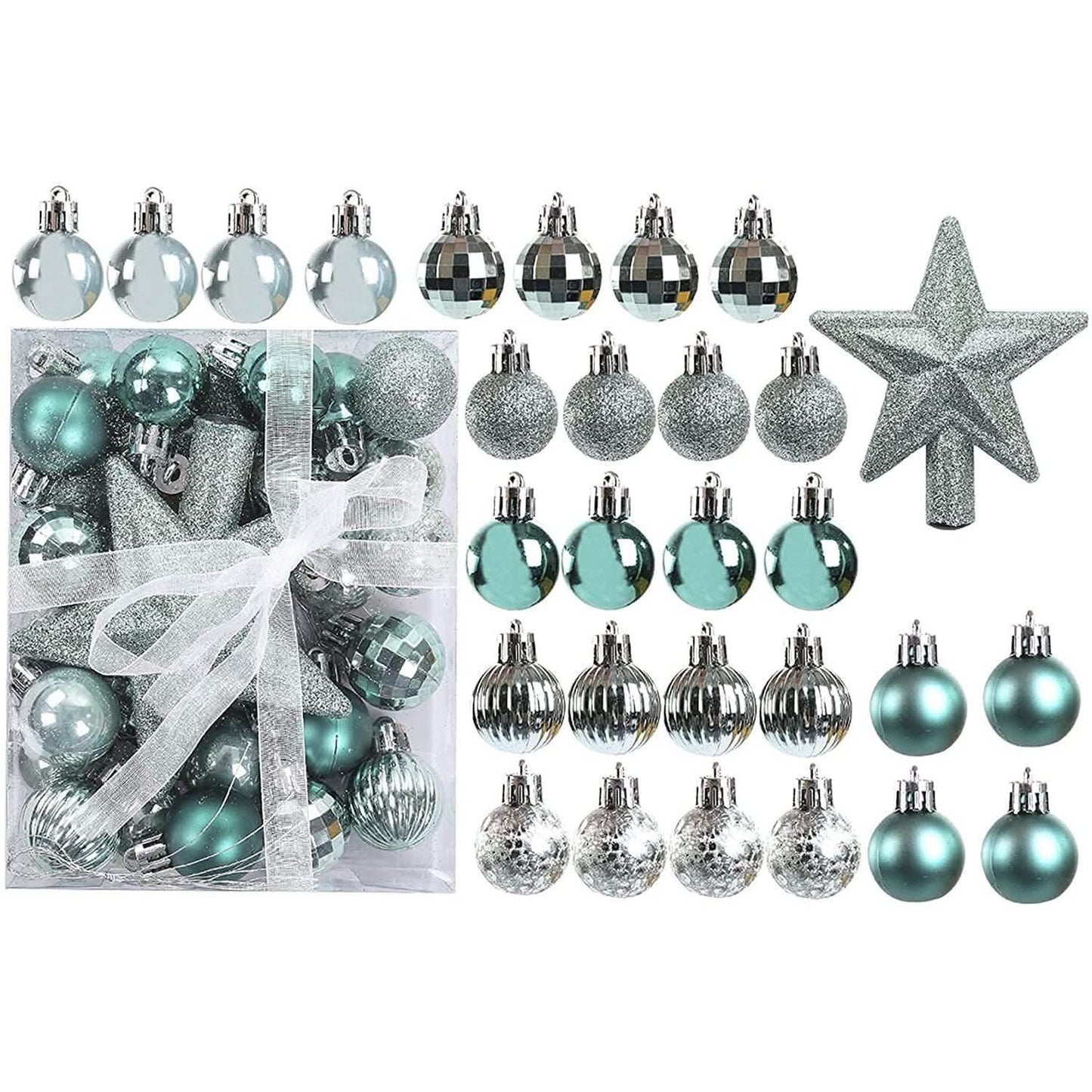 30-Piece: Christmas Balls Ornaments for Xmas Tree DailySale