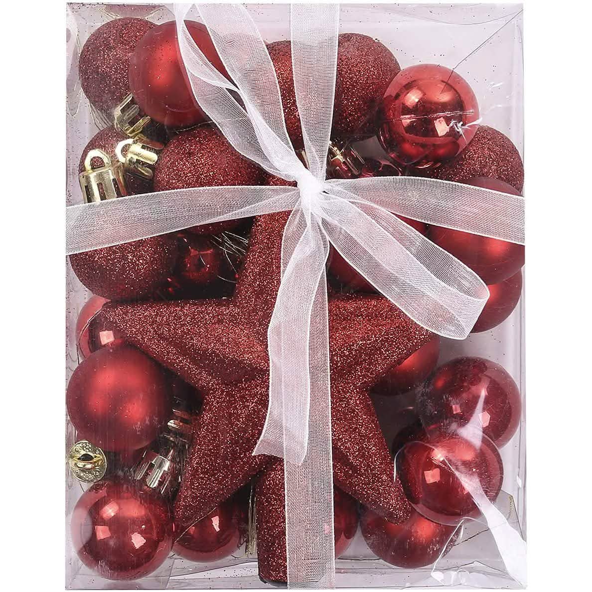 30-Piece: Christmas Balls Ornaments for Xmas Tree DailySale