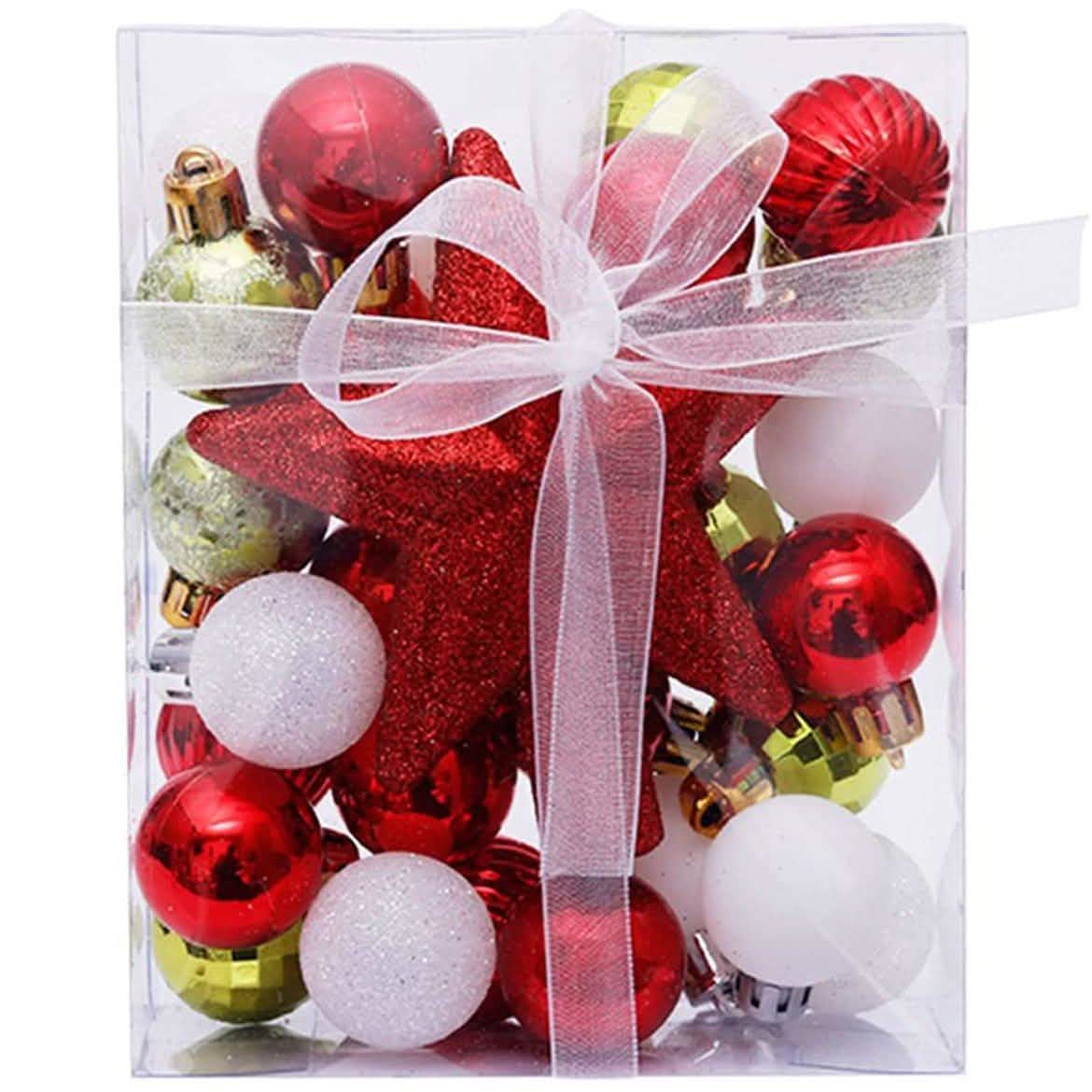 30-Piece: Christmas Balls Ornaments for Xmas Tree DailySale