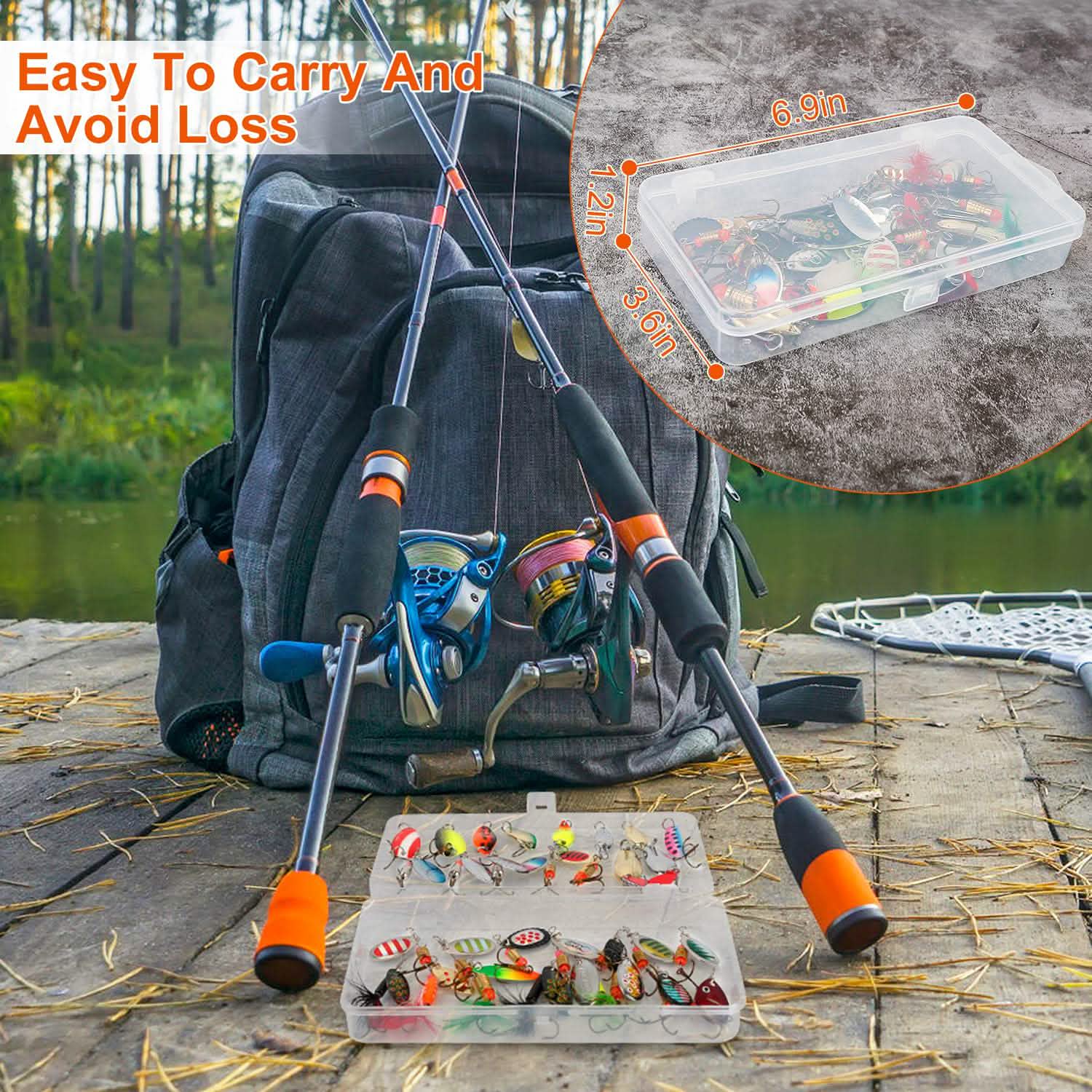 30-Piece: Fishing Metal Spoon Lures Kit DailySale