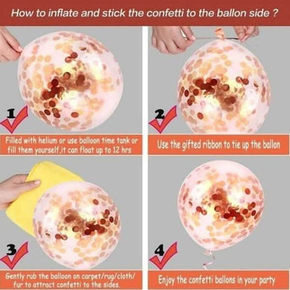 30-Pieces: Colorful Paper Latex Balloon Party Supplies DailySale