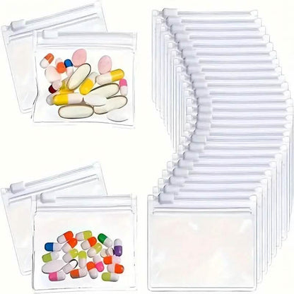 30-Pieces: Reusable Medicine Pill Bag Set DailySale