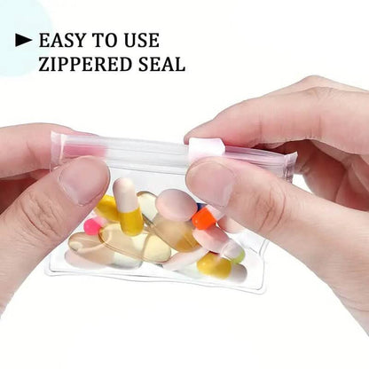 30-Pieces: Reusable Medicine Pill Bag Set DailySale