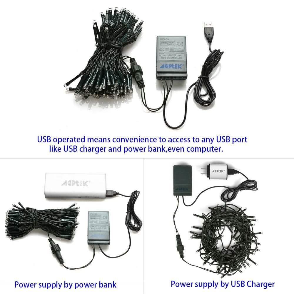 300 LED 8 Mode with Memory Function Starry Fairy Lights DailySale