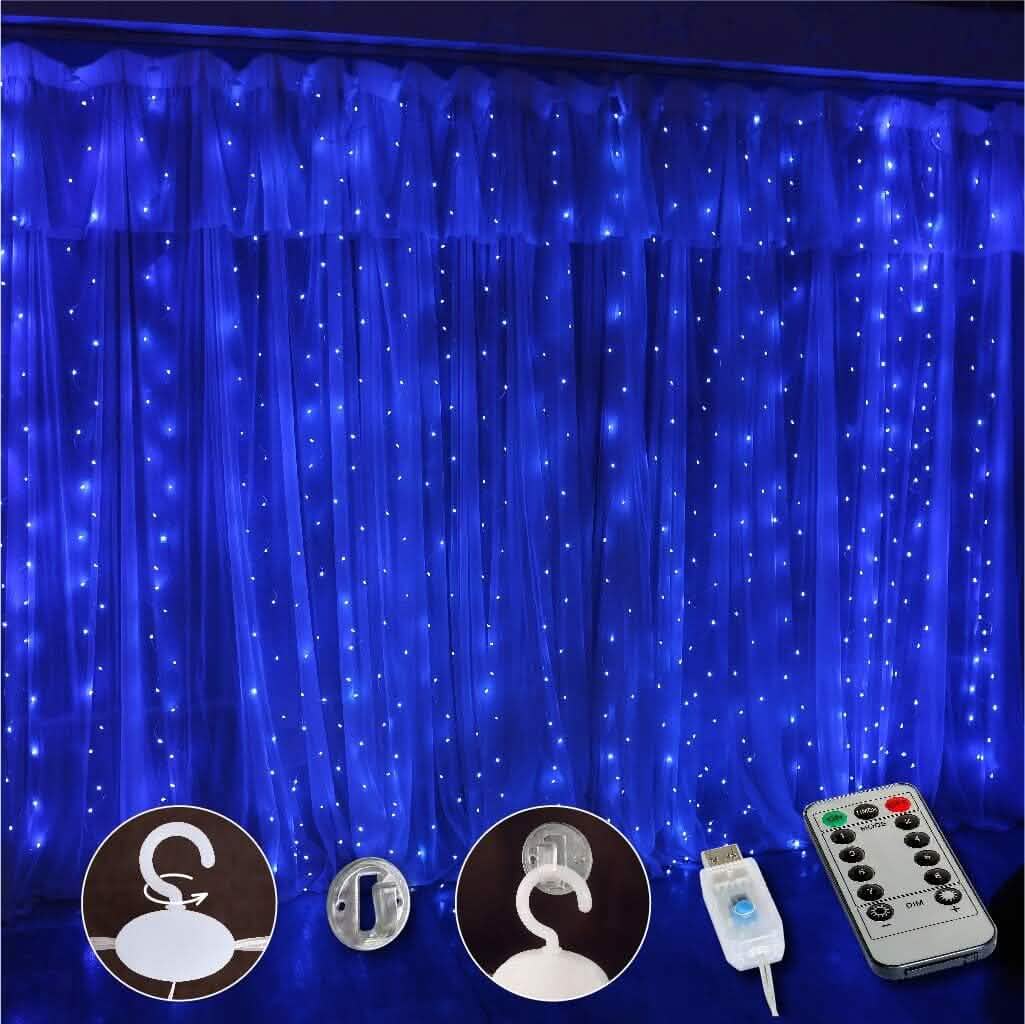 300 LED Curtain Fairy Lights DailySale