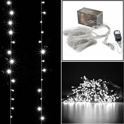 300 LED Curtain Light Safety Voltage Operated - 8 Lighting Modes DailySale