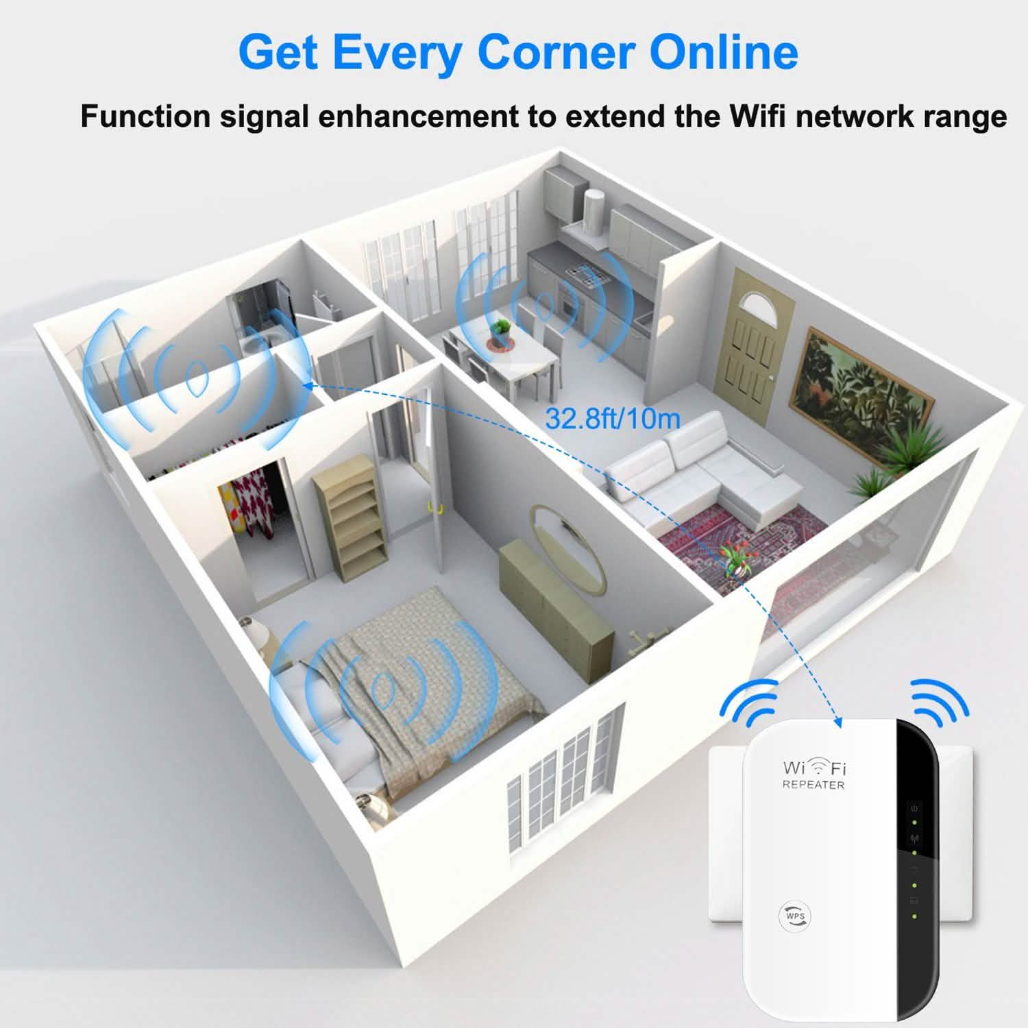 300 Mbps WiFi Repeater DailySale