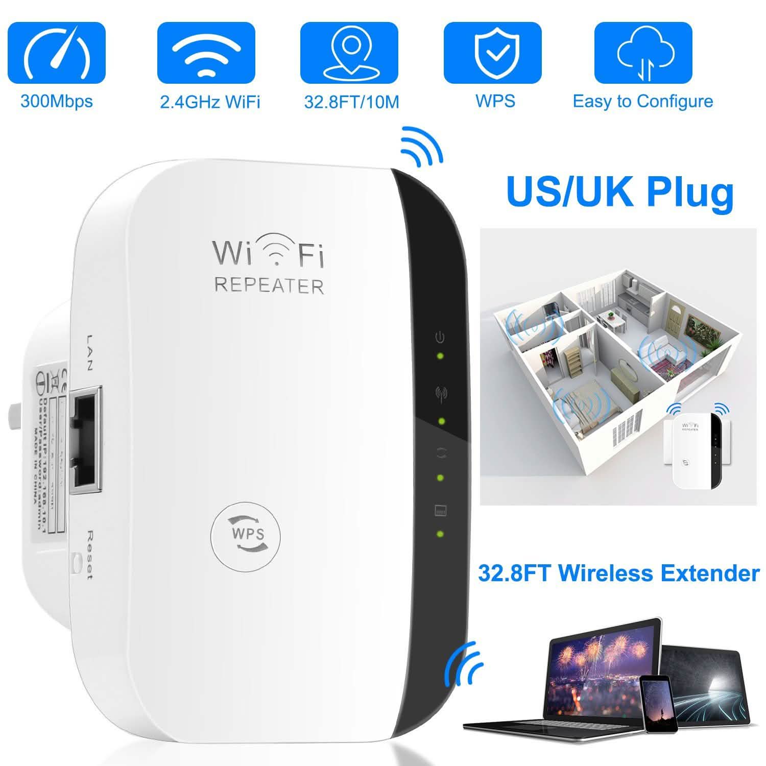 300 Mbps WiFi Repeater DailySale