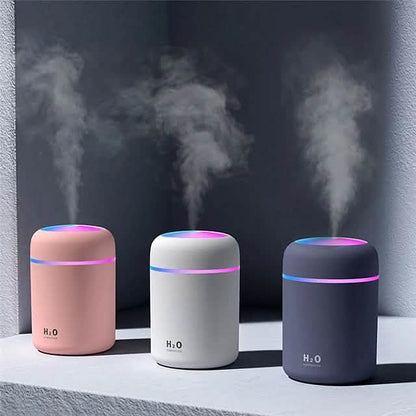 300 ML Humidifier USB Ultrasonic Dazzle Cup Aroma Diffuser Cool Mist Maker DailySale
