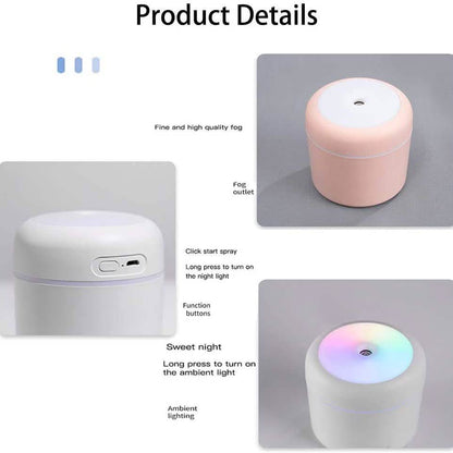 300 ML Humidifier USB Ultrasonic Dazzle Cup Aroma Diffuser Cool Mist Maker DailySale