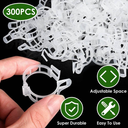 300-Pieces: Garden Plant Support Clips DailySale