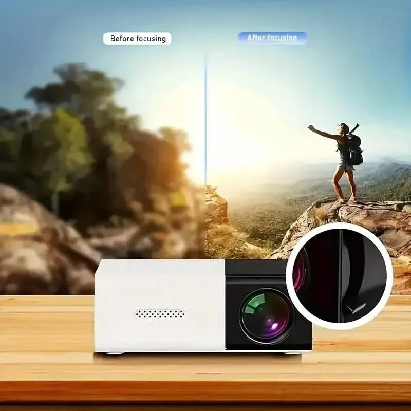 3000+ Lumens VividView Mini HD Projector DailySale
