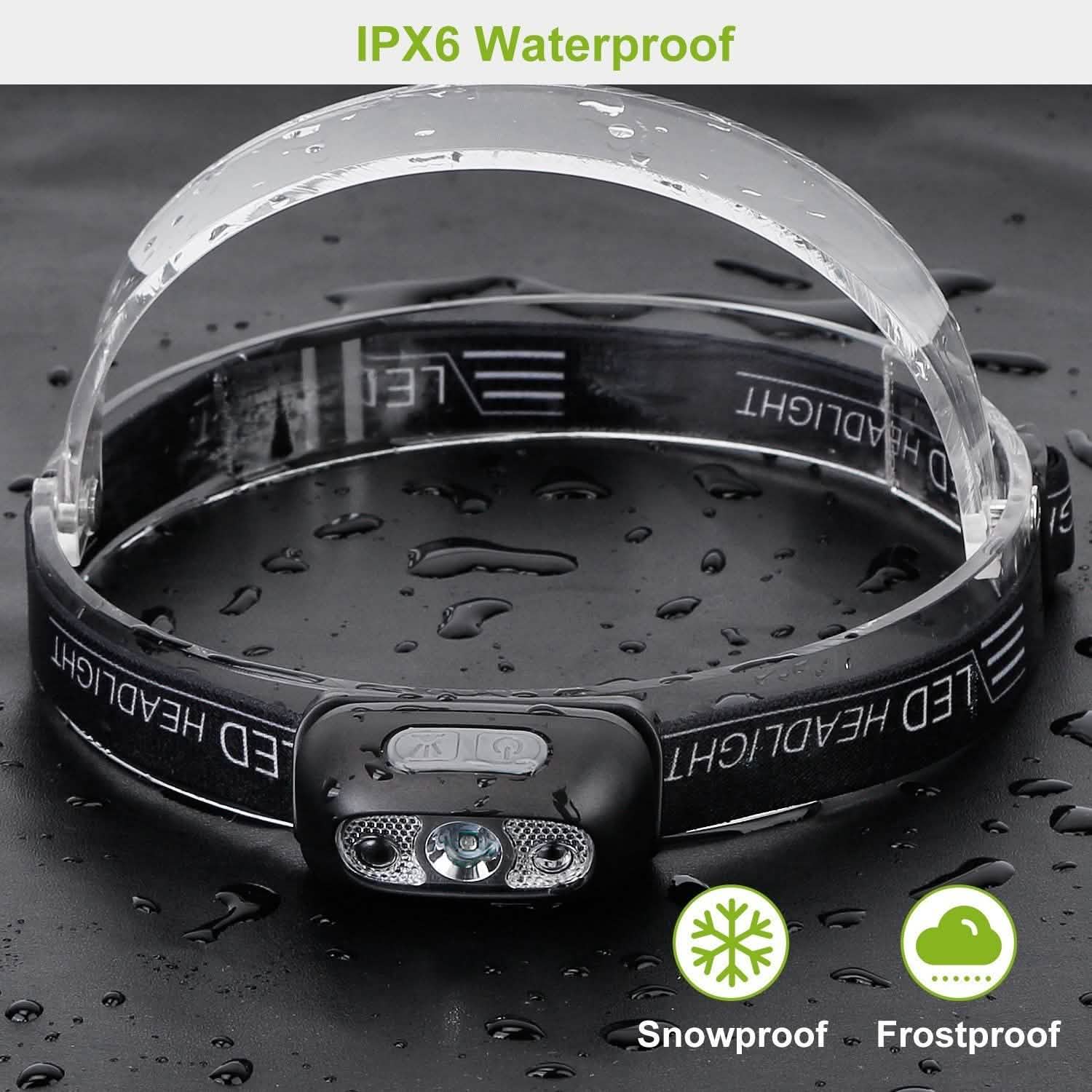 30000LM Rechargeable Motion Sensor Headlamps DailySale