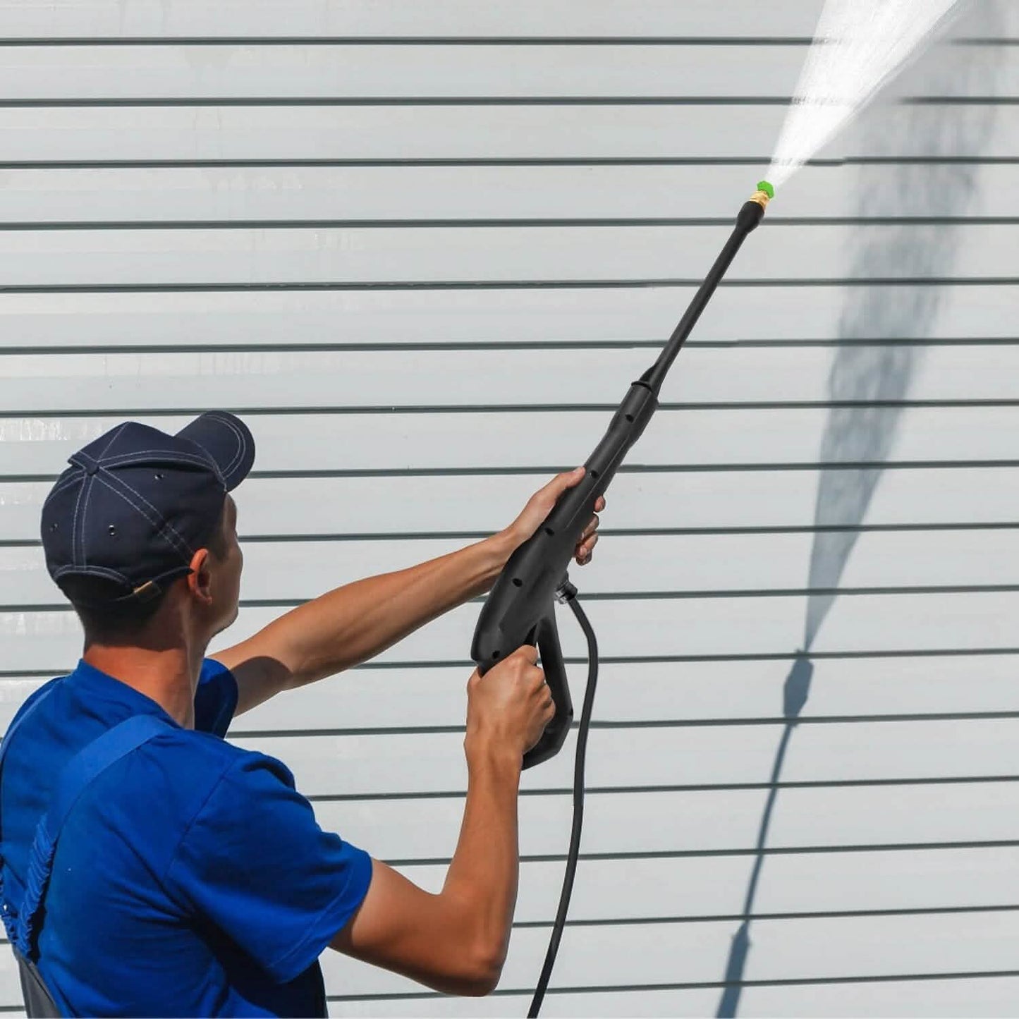 3000PSI Pressure Washer Gun Car Foam Sprayer with Jet Wand 5 Nozzle Tips M22-14 Connector DailySale
