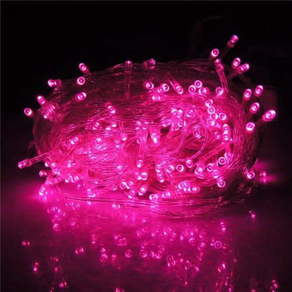 300LED Pink Fairy Curtain String Lights with Controller DailySale
