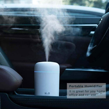 300ml Mini Portable Humidifier Ultra Quiet Aromatherapy Essential Oil DailySale