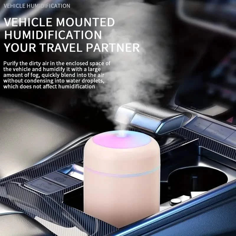 300ml Mini Portable Humidifier Ultra Quiet Aromatherapy Essential Oil DailySale