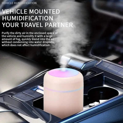 300ml Mini Portable Humidifier Ultra Quiet Aromatherapy Essential Oil DailySale