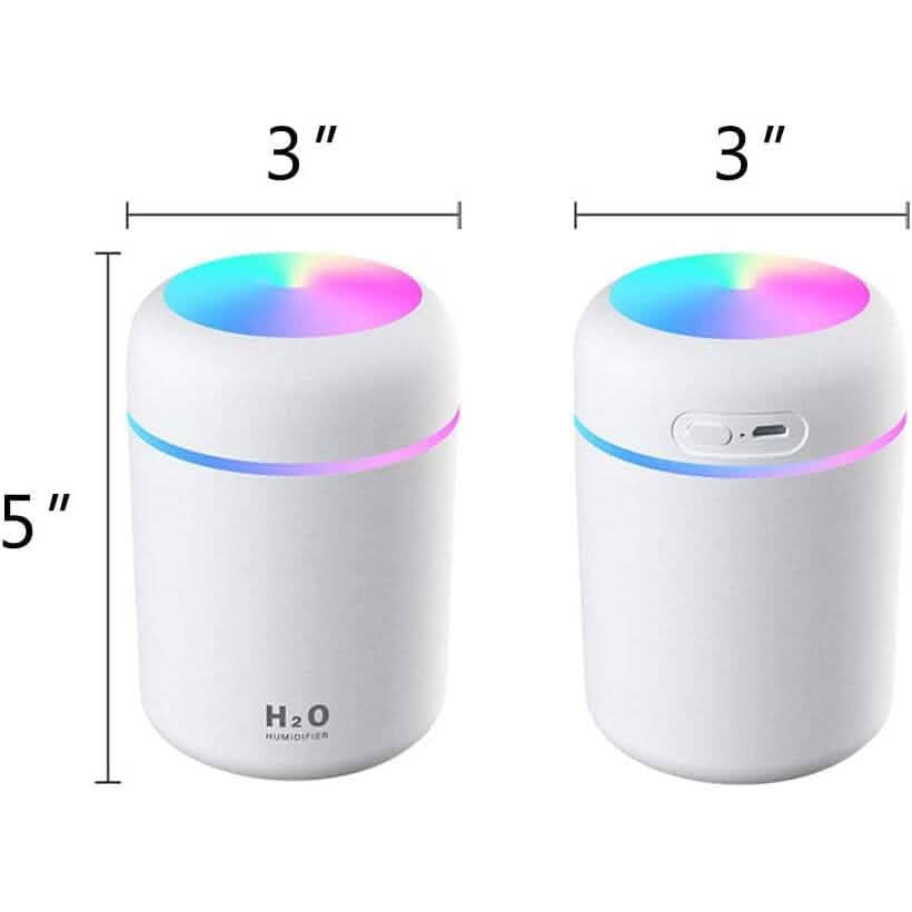 300ml Mini Portable Humidifier Ultra Quiet Aromatherapy Essential Oil DailySale