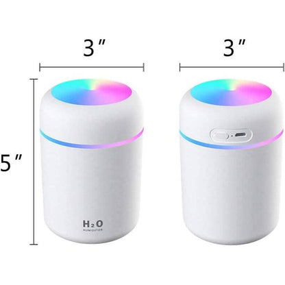 300ml Mini Portable Humidifier Ultra Quiet Aromatherapy Essential Oil DailySale