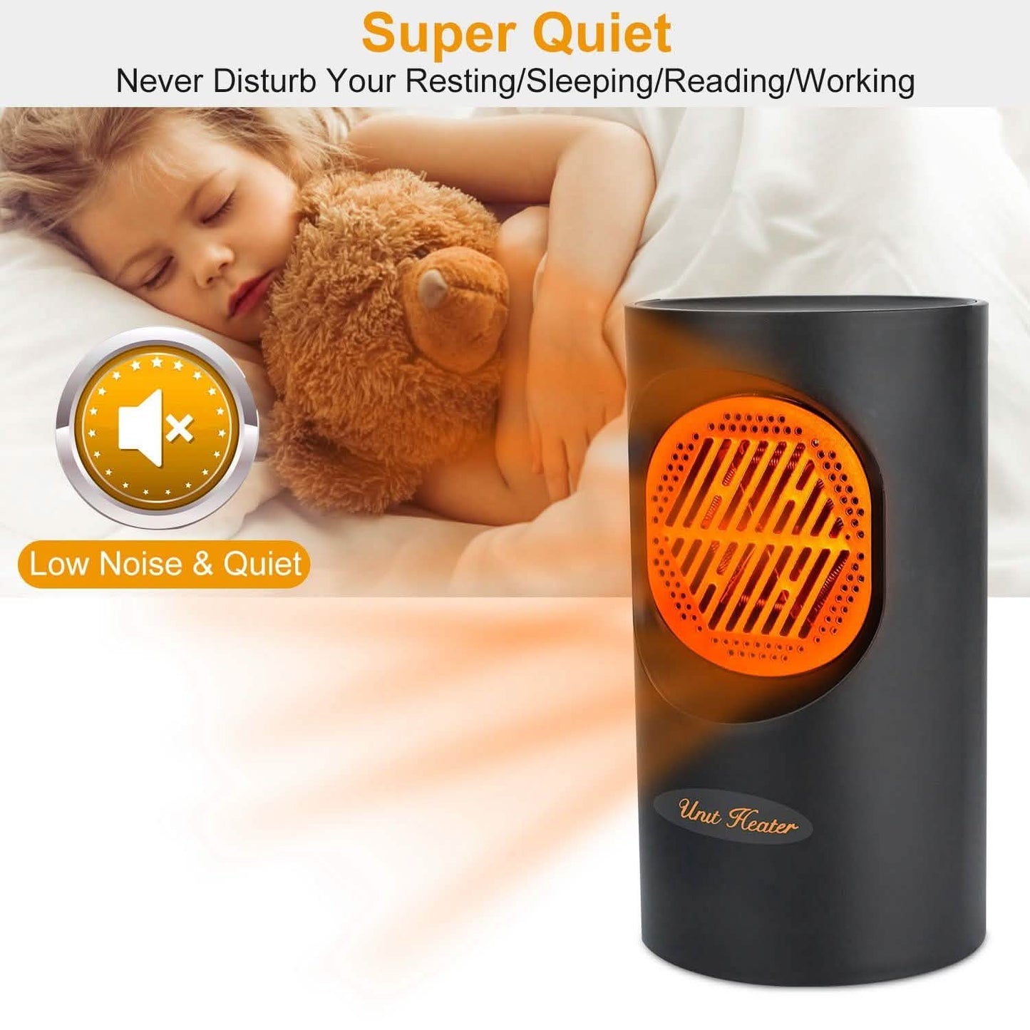 300W Portable Electric Mini Heater DailySale
