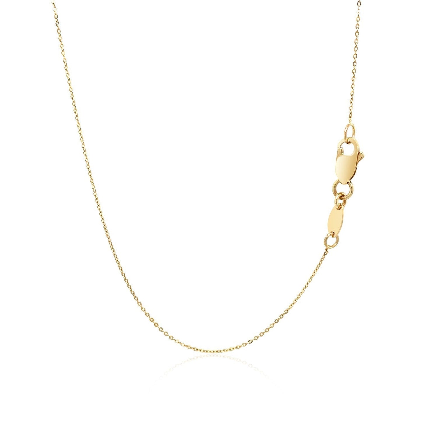 14k Yellow Gold Thin Textured Bar Necklace Bids.com