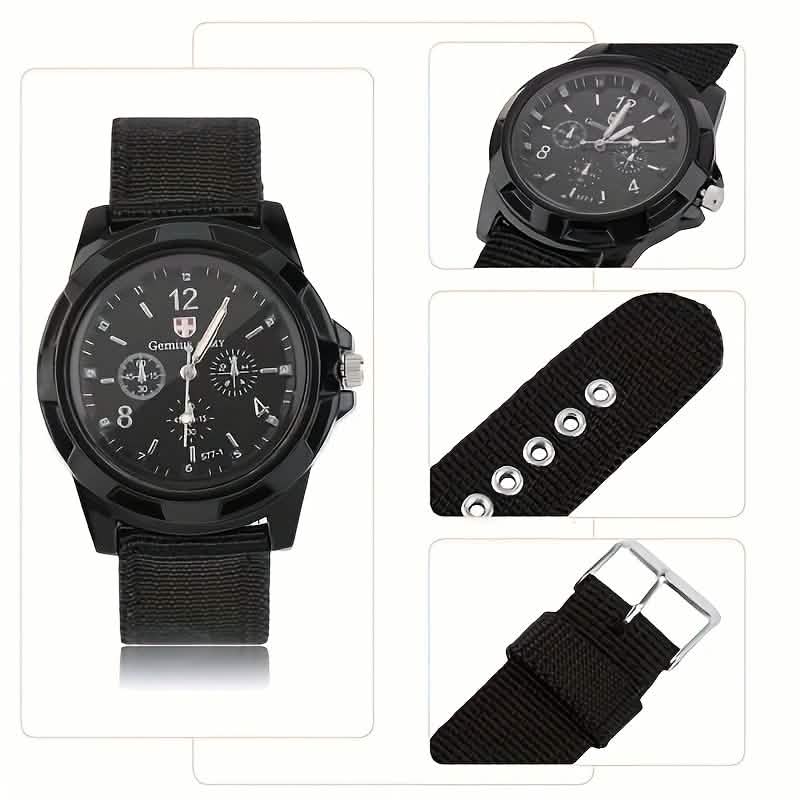 Men's Nylon Casual Sport Quartz Wrist Watch DailySale