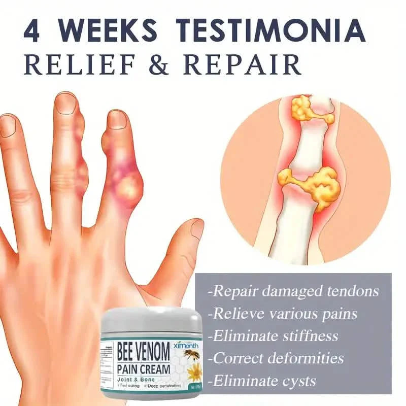 Bee Venom Pain Cream for Lumbar, Spine, Hand, Foot, Joint, Shoulder, Neck DailySale