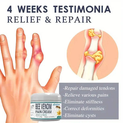 Bee Venom Pain Cream for Lumbar, Spine, Hand, Foot, Joint, Shoulder, Neck DailySale
