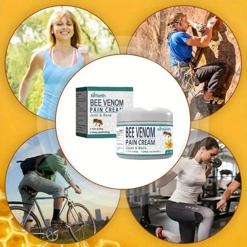 Bee Venom Pain Cream for Lumbar, Spine, Hand, Foot, Joint, Shoulder, Neck DailySale