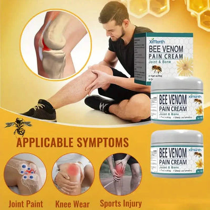 Bee Venom Pain Cream for Lumbar, Spine, Hand, Foot, Joint, Shoulder, Neck DailySale