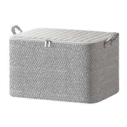 30L Foldable Fabric Clothes Storage Organizer Bag with Reinforced Handle DailySale