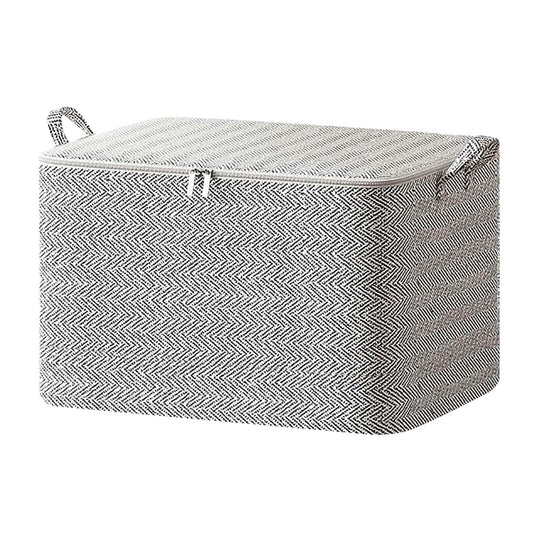 30L Foldable Fabric Clothes Storage Organizer Bag with Reinforced Handle DailySale