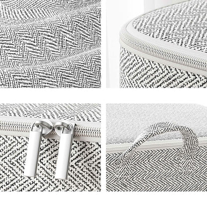 30L Foldable Fabric Clothes Storage Organizer Bag with Reinforced Handle DailySale