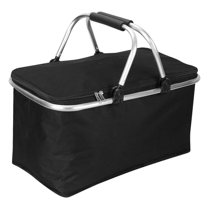 30L Insulated Picnic Basket Cooler Collapsible Food Delivery Storage DailySale