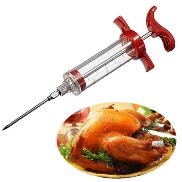 30ml BBQ Meat Marinade Sauce Seasoning Syringe Injector DailySale