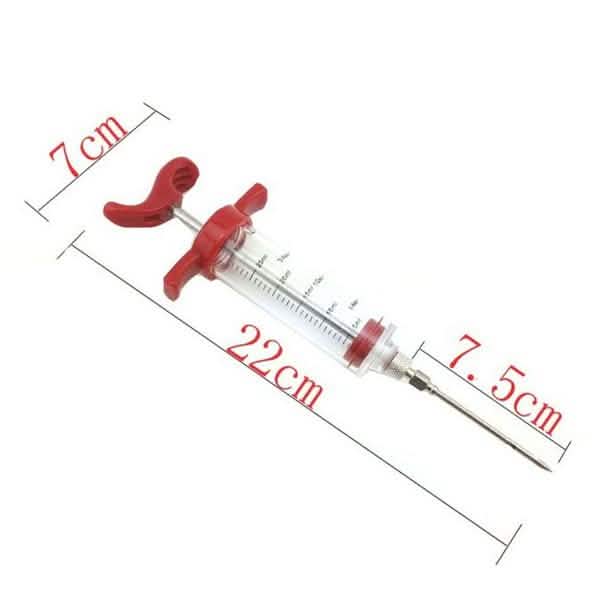 30ml BBQ Meat Marinade Sauce Seasoning Syringe Injector DailySale